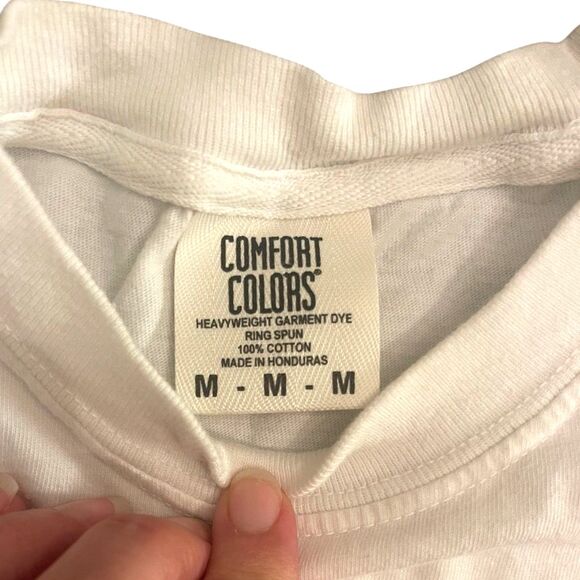 Womens Novelty Graphic Logo T Shirt Sz M 100% Cotton Short Sleeves Casual Cute - Picture 3 of 6